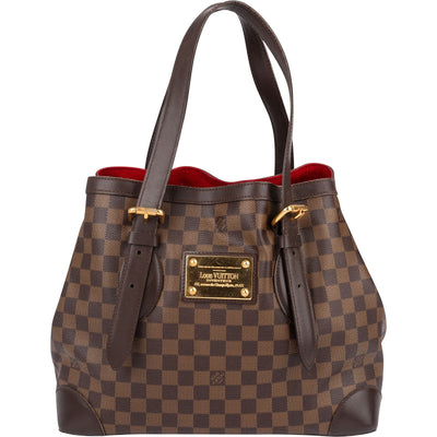 Louis Vuitton Monogram Damier Ebene Hampstead MM Shoulder Bag