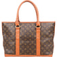Louis Vuitton Monogram Canvas Sac Weekend Shoulder Bag