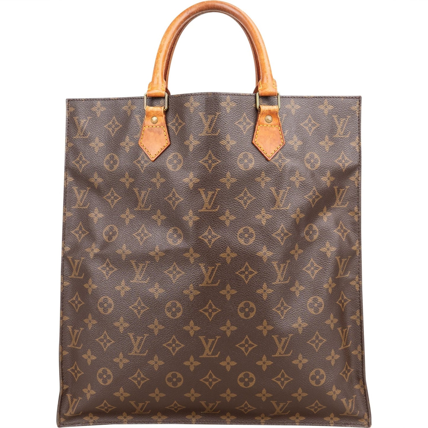 Louis Vuitton Monogram Canvas Sac Plat Handbag