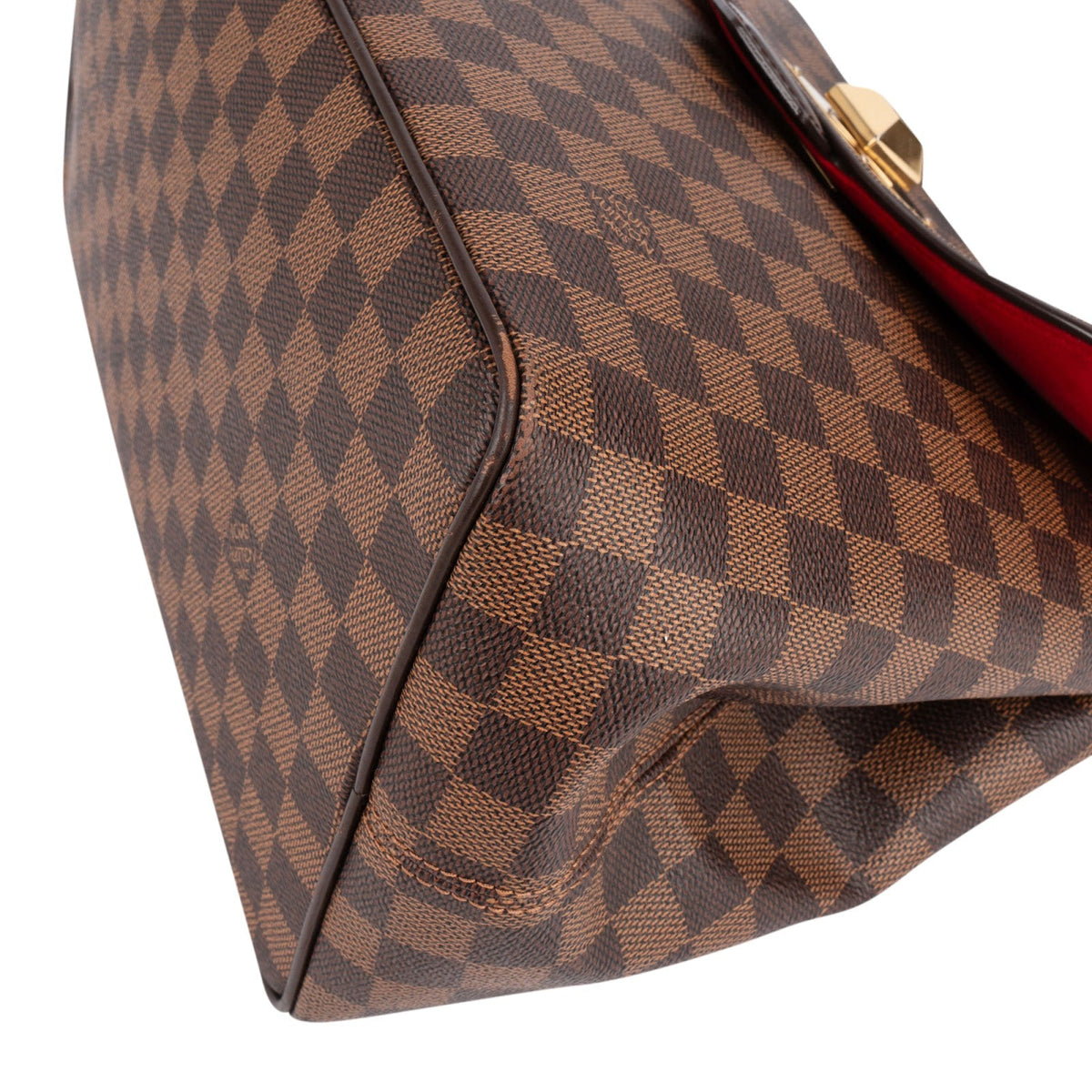 Louis Vuitton Monogram Damier Ebene Canvas Bergamo MM Handbag