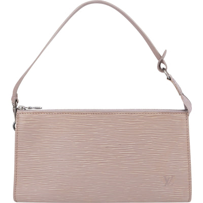 Louis Vuitton Lilac Epi Pochette Accessoires Handtasche