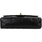 Chanel Quilted Lambskin 24K Gold Medium Double Flap Shoulder Bag
