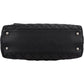 Chanel Quilted Caviar Leather Palladium Coco Handle Single Flap Handbag