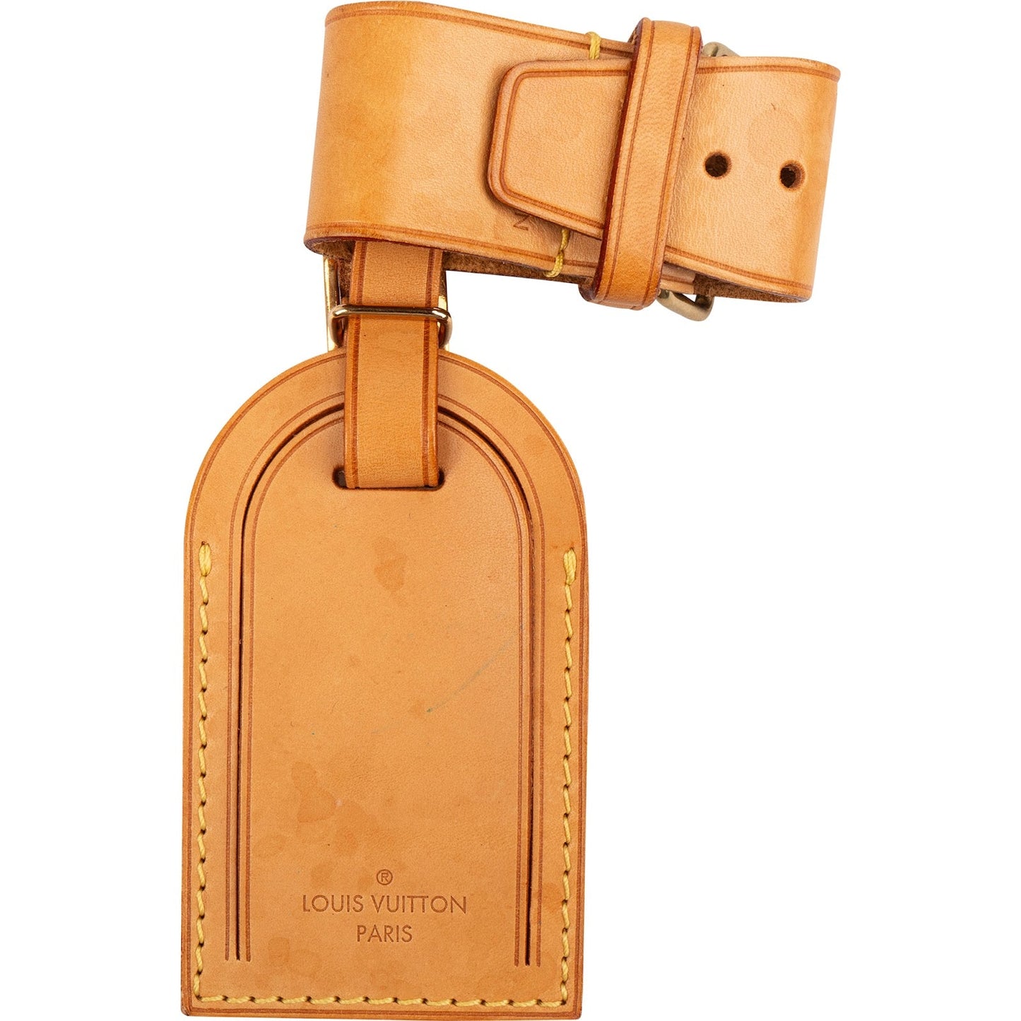 Louis Vuitton Vachetta Leather Luggage Tag Set