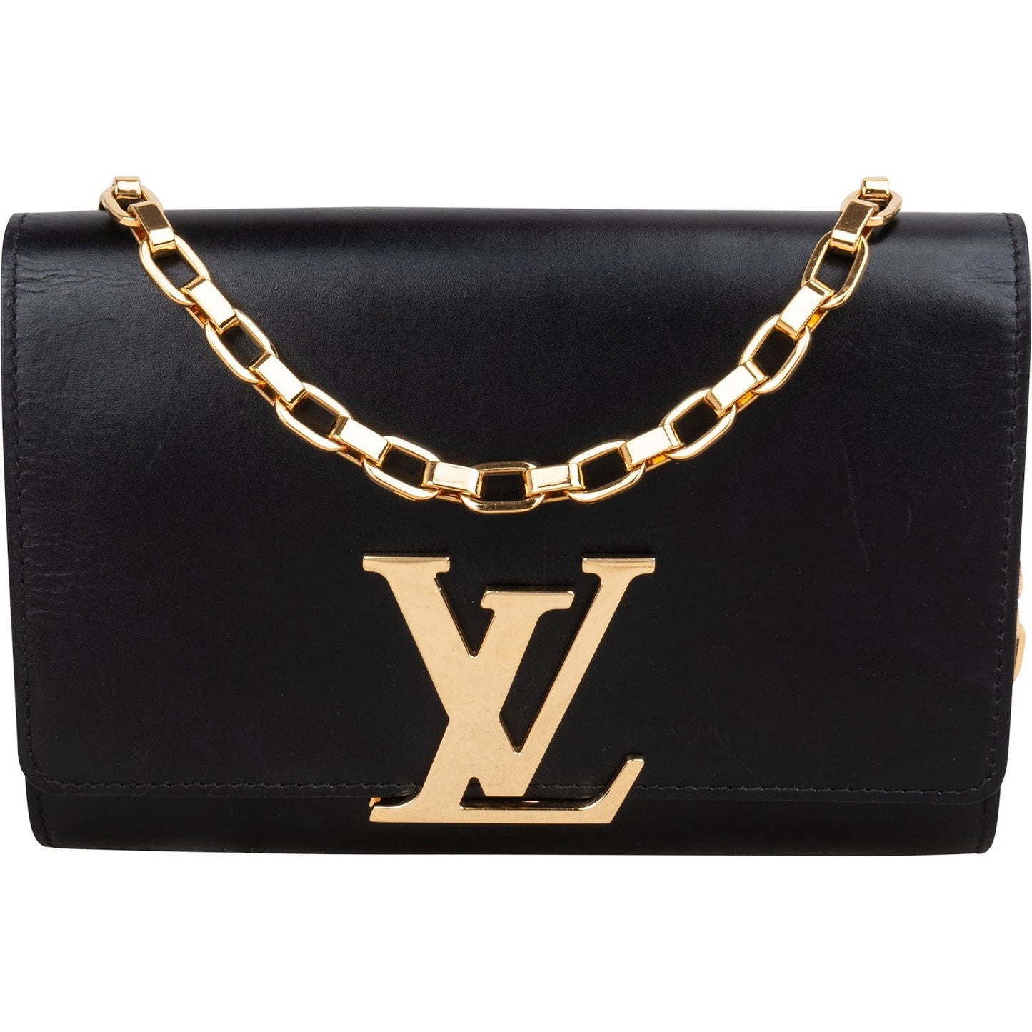 Louis Vuitton Boxcalf Twist Pochette Louise Crossbody Bag