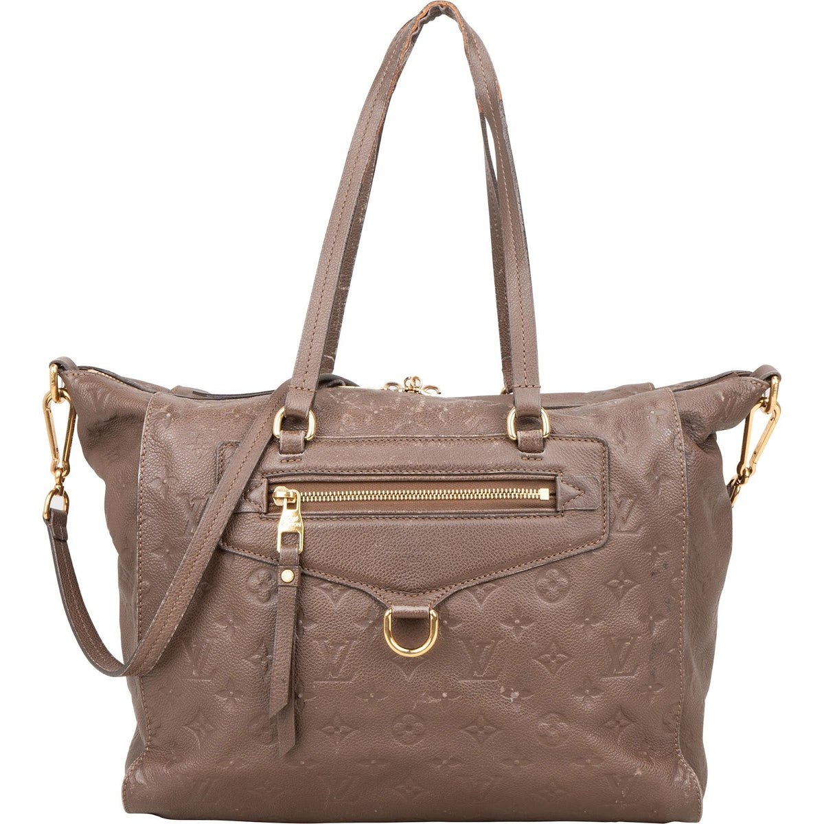 Louis Vuitton Lumineuse MM aus Monogram Empreinte Leder – Vorderansicht