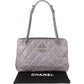 Chanel Quilted Glazed Calfskin Modern Chain Tote Shoulder Bag