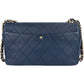 Chanel Quilted Lambskin Medium Flap Chunky Handle Crossbody Bag