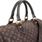 Louis Vuitton Monogram Mini Lin Speedy 30 Bandoulière Handbag
