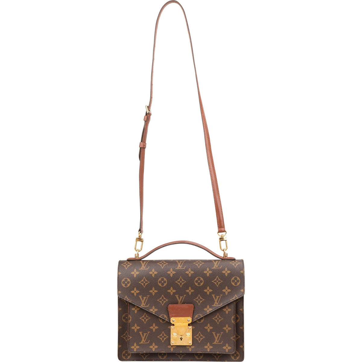 Louis Vuitton Monogram Canvas Monceau Handbag