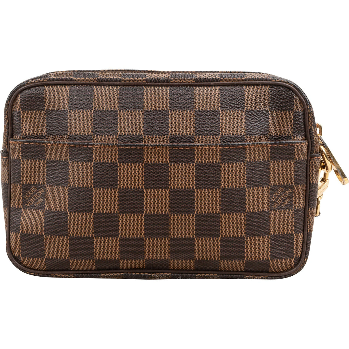 Louis Vuitton Monogram Damier Ebene Billets Macao Clutch