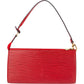 Louis Vuitton Pochette Accessoires aus rotem Epi-Leder – Ansicht 5