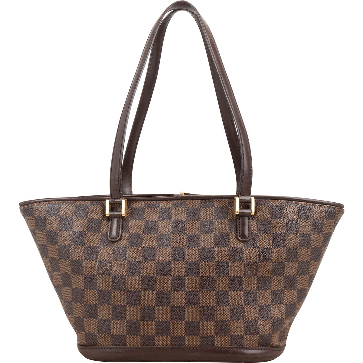 Louis Vuitton Monogram Damier Ebene Canvas Manosque PM Shoulder Bag