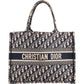 Christian Dior Oblique Trotter Monogram Small Book Tote Handbag