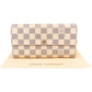 Louis Vuitton Monogram Damier Azur Sarah Wallet