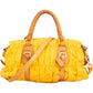 Prada Tessuto Gaufre Woven Handle Satchel Handbag