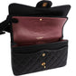Chanel Quilted Caviar Leather Jumbo Double Flap Shoulder Bag