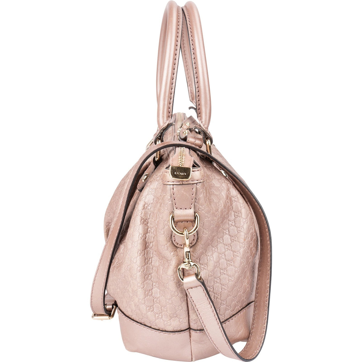 Gucci Sukey Satchel aus Microguccissima-Leder – Ansicht 5