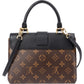 Louis Vuitton Monogram Canvas Leather Locky BB Handbag