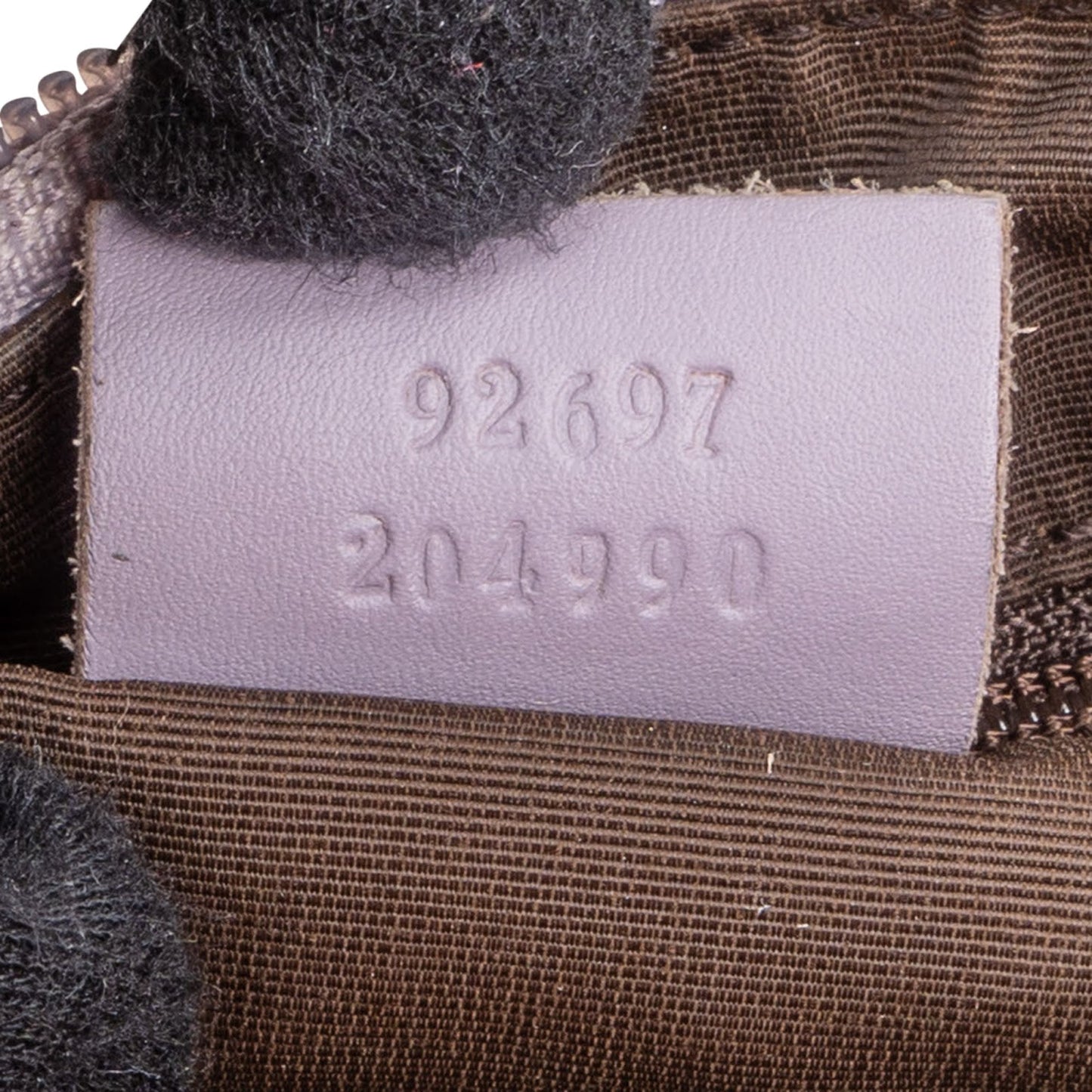 Gucci Monogram GG Canvas Baguette Shoulder Bag