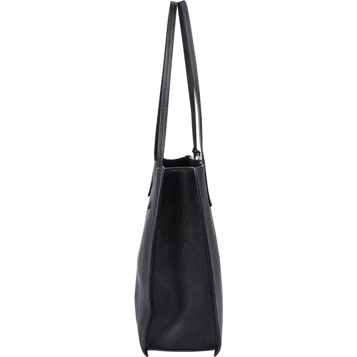 Miu Miu Grained Leather Shopping Tote Shoulder Bag