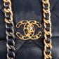 Chanel 19 Quilted Navy Lambskin Single Flap Crossbody Bag
