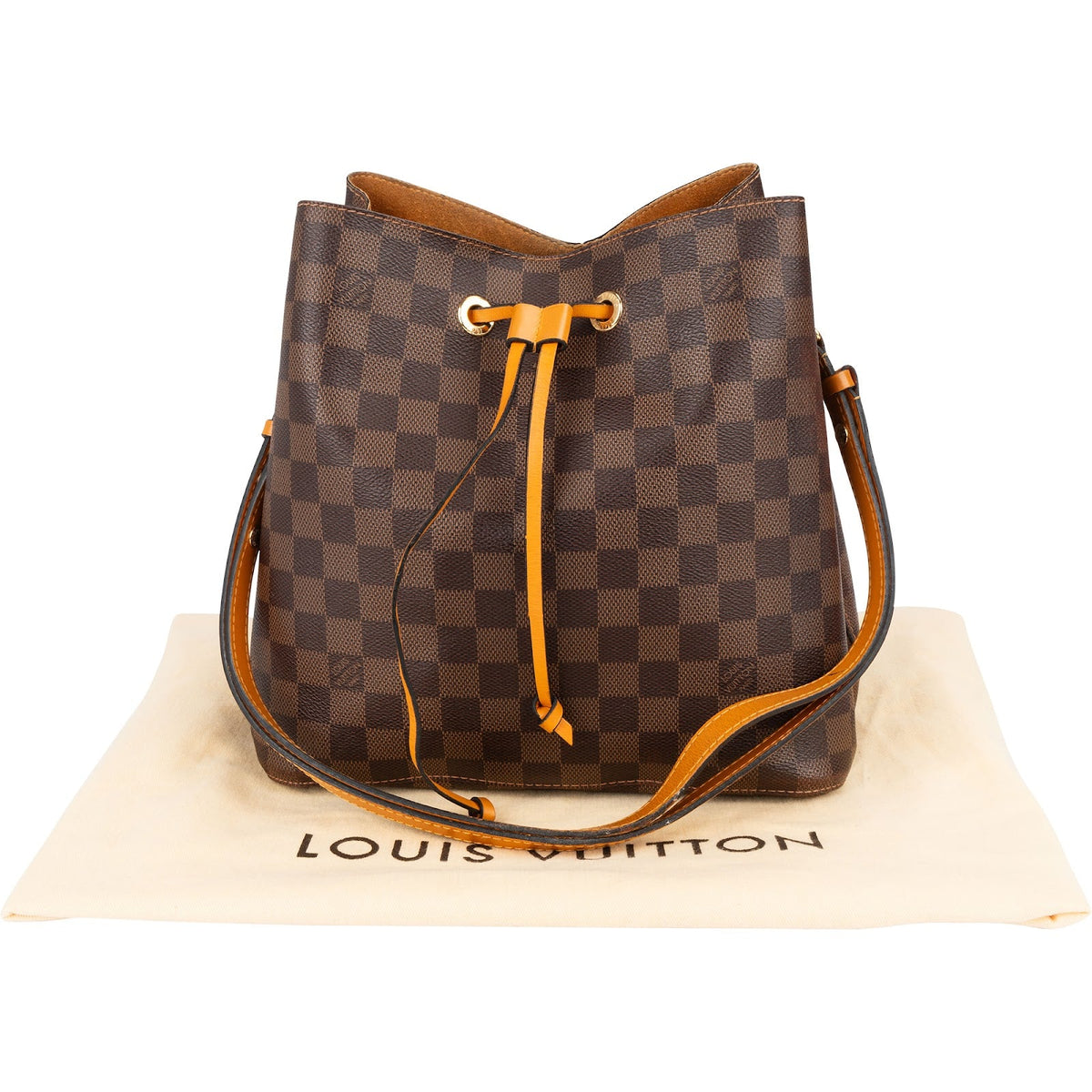 Louis Vuitton Monogram Damier Ebene NéoNoé Petit Crossbody Bag