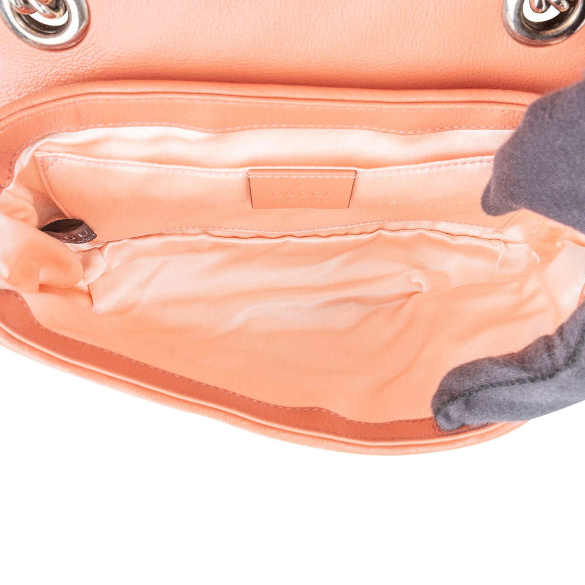 Gucci GG Marmont Small mit Pailletten – Ansicht 10