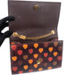 Saint Laurent Leather Heart Print Kate Crossbody Bag