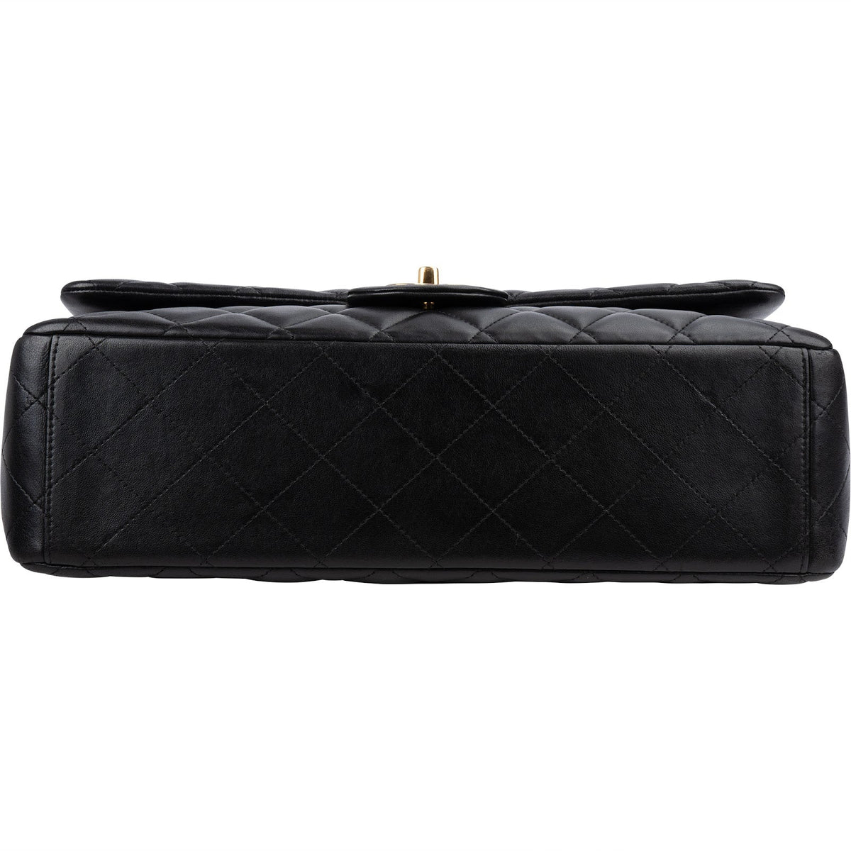 Chanel Quilted Lambskin Maxi Double Flap Crossbody Bag