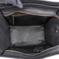 Céline Suede Tricolor Leather Luggage Handbag