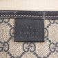 Gucci Monogram GG Supreme Canvas Web Tote Handbag