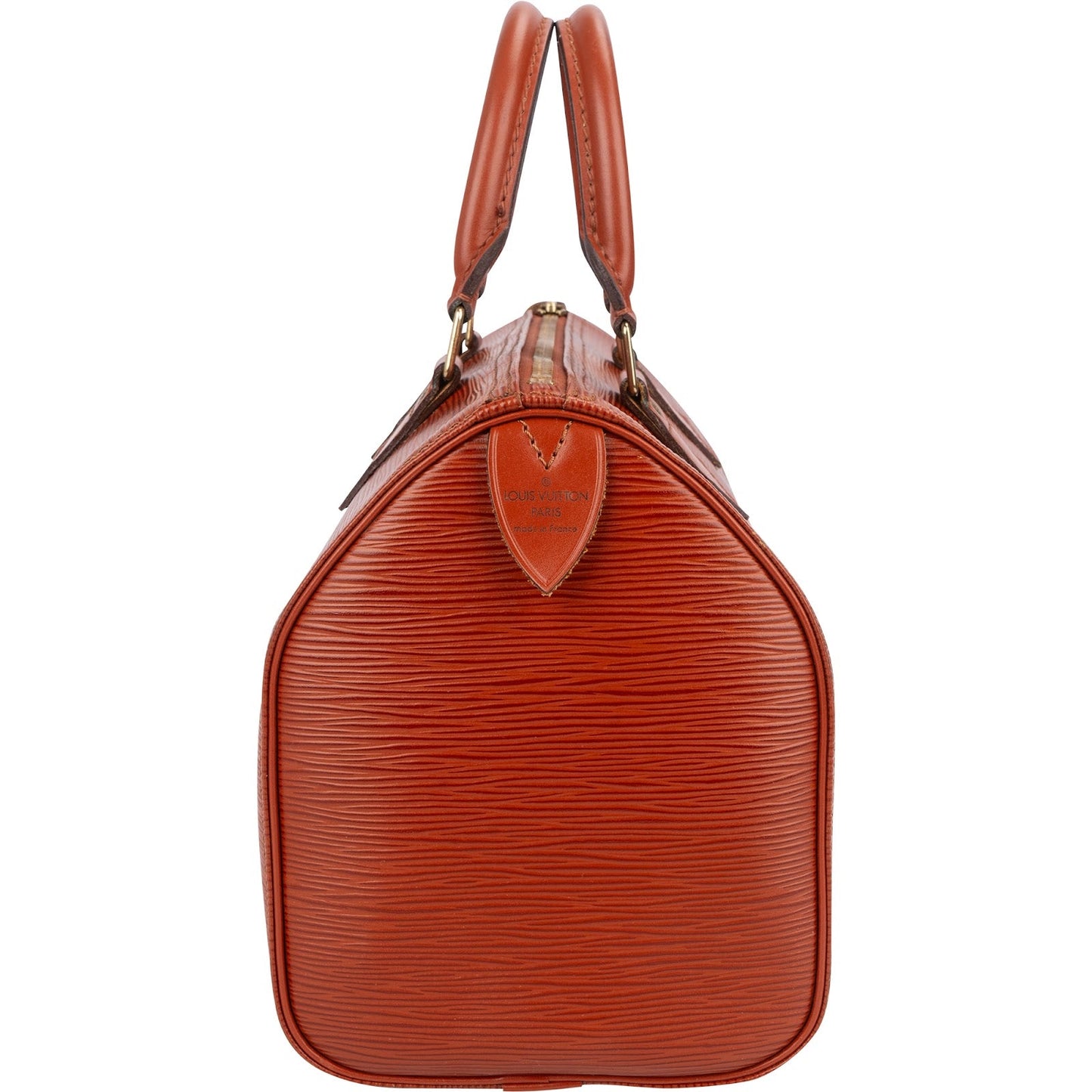 Louis Vuitton Cognac Epi Leather Speedy 30 Handbag