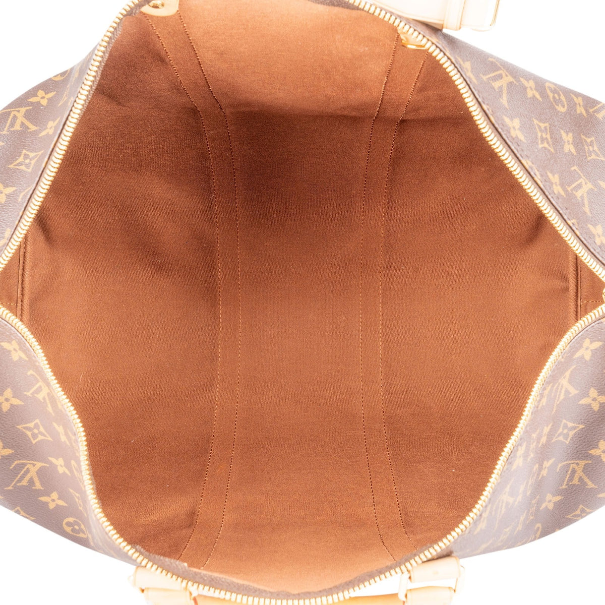 Louis Vuitton Monogram Canvas Keepall 50 Bandoulière Travel Bag