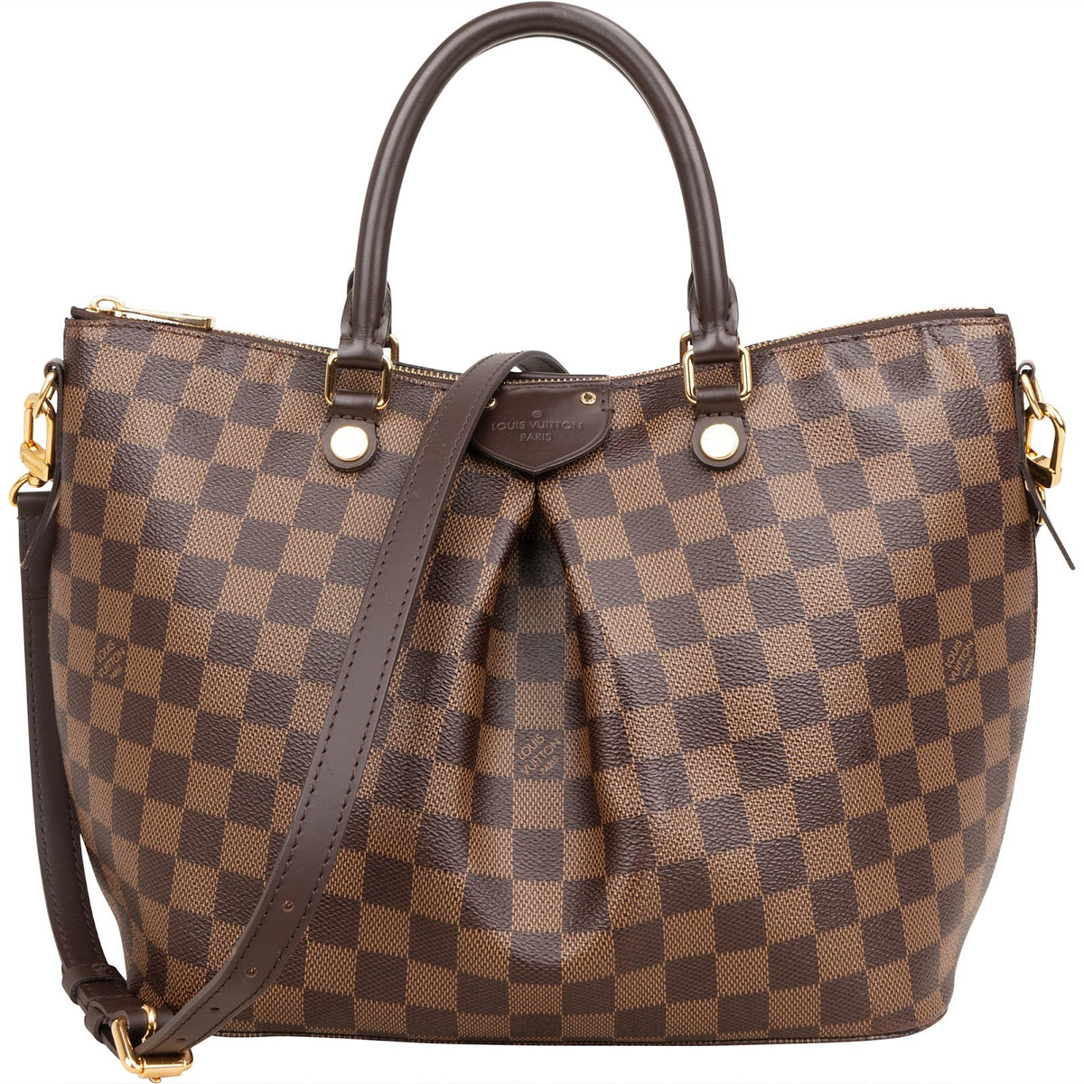 Louis Vuitton Monogram Damier Ebene Siena MM Handbag