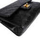 Chanel Quilted Lambskin 24K Gold Small Double Flap Shoulder Bag