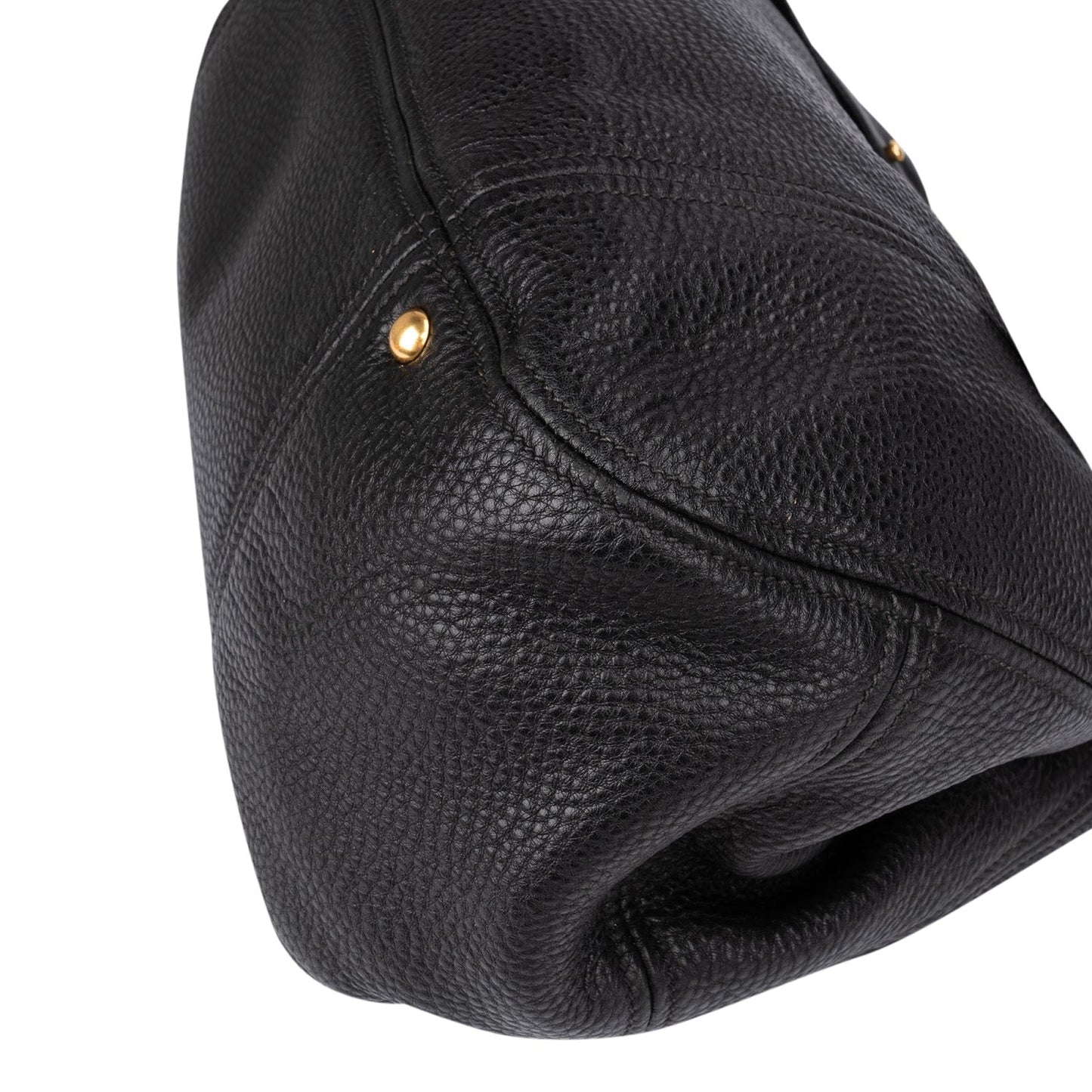 Miu Miu Vitello Daino Leather Hobo Shoulder Bag