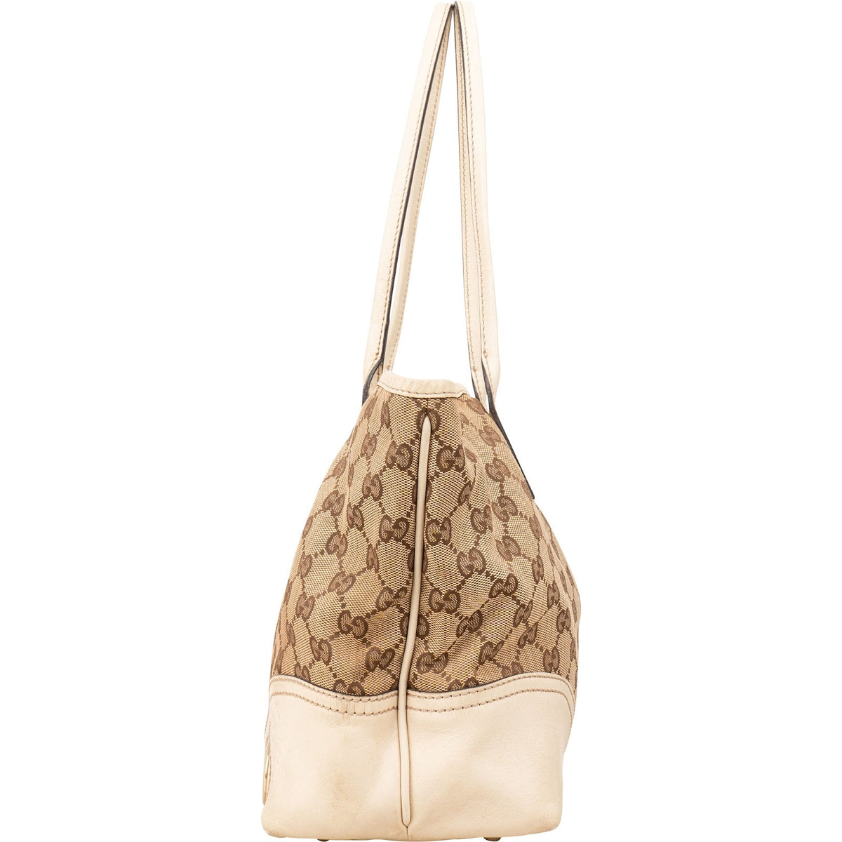 Gucci Monogram GG Canvas Abbey Interlocking GG Tote Shoulder Bag