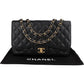 Chanel Quilted Caviar Leather Jumbo Single Flap Crossbody Bag