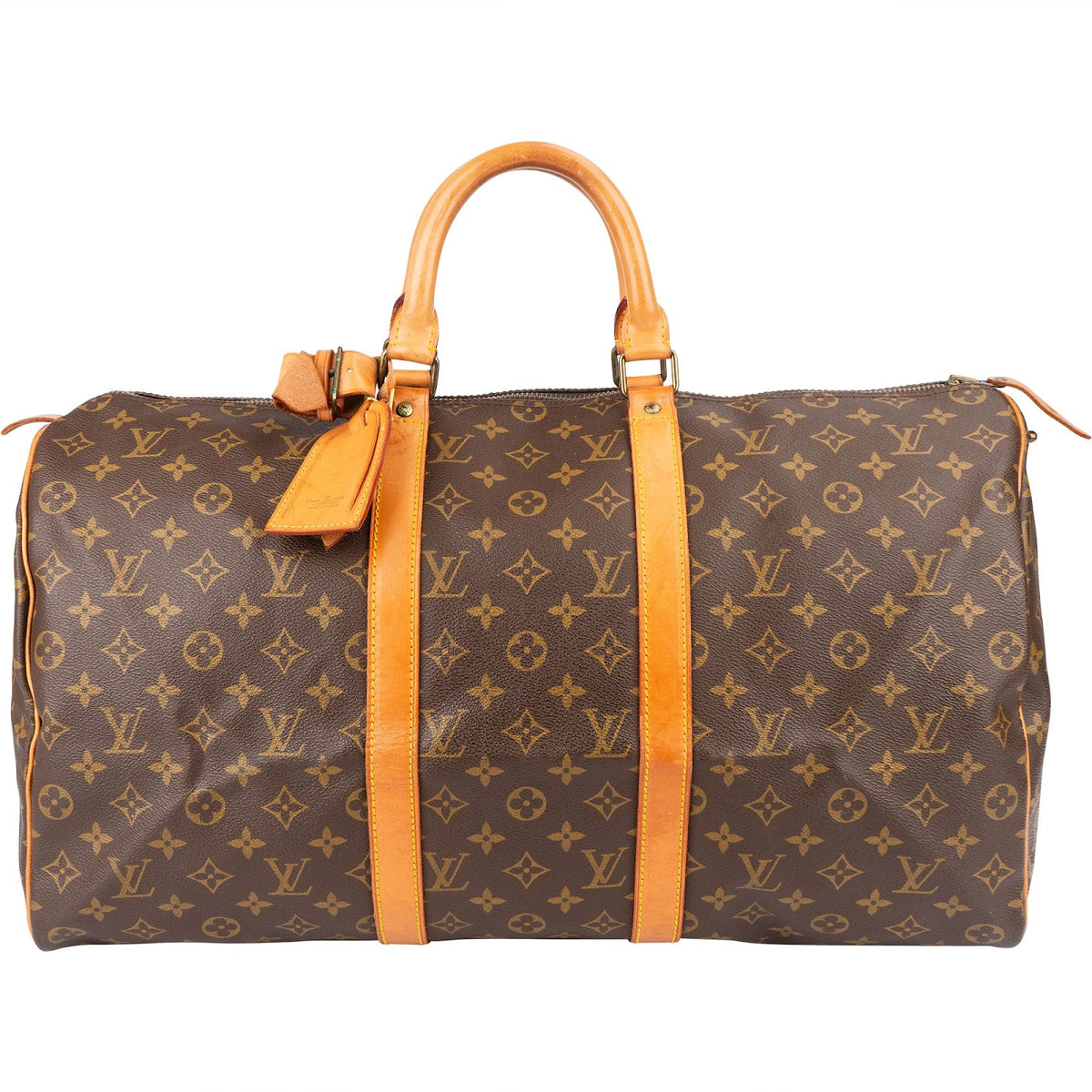 Louis Vuitton Keepall 50 aus Monogram Canvas – Vorderansicht