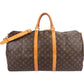 Louis Vuitton Monogram Canvas Keepall 55 Bandoulière Travel Bag