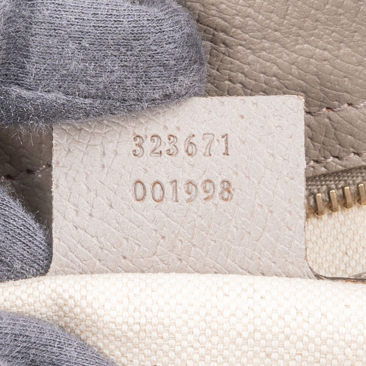 Gucci Monogram GG Canvas Bree Shopper Shoulder Bag