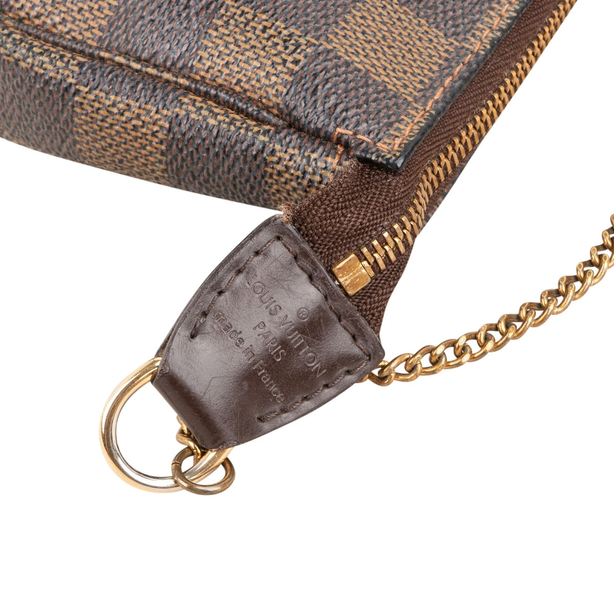 Louis Vuitton Monogram Damier Ebene Mini Pochette Accessoires Handbag