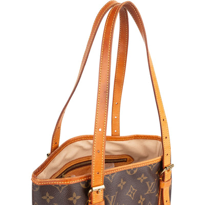 Louis Vuitton Monogram Canvas Bucket GM Shoulder Bag