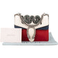 Gucci Tricolor Leather Dionysus Crystal Snake Small Crossbody Bag