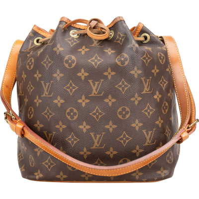 Louis Vuitton Monogram Canvas Sac Noé Petit Shoulder Bag