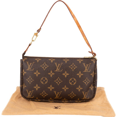 Louis Vuitton Monogram Canvas Pochette Accessoires Handbag
