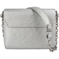 Louis Vuitton Silver Metallic Epi Leather Twist PM Crossbody Bag