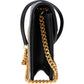 Saint Laurent Grain De Poudre Monogram Wallet On Chain Crossbody Bag
