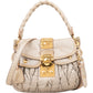 Miu Miu Quilted Vitello Leather Small City Handbag